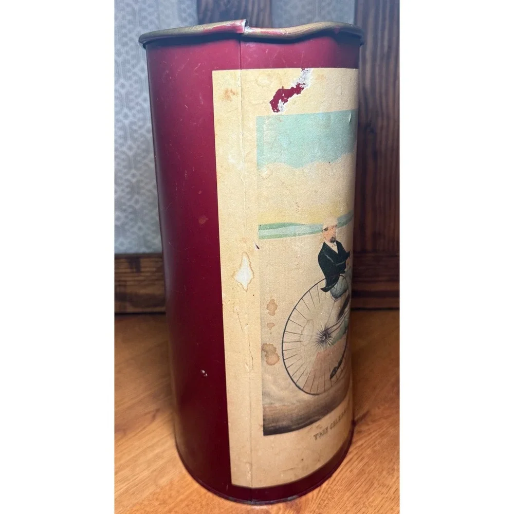Vintage Keller-Charles Philadelphia Trotting Mare Lucy Metal‎ Wastebasket 1872